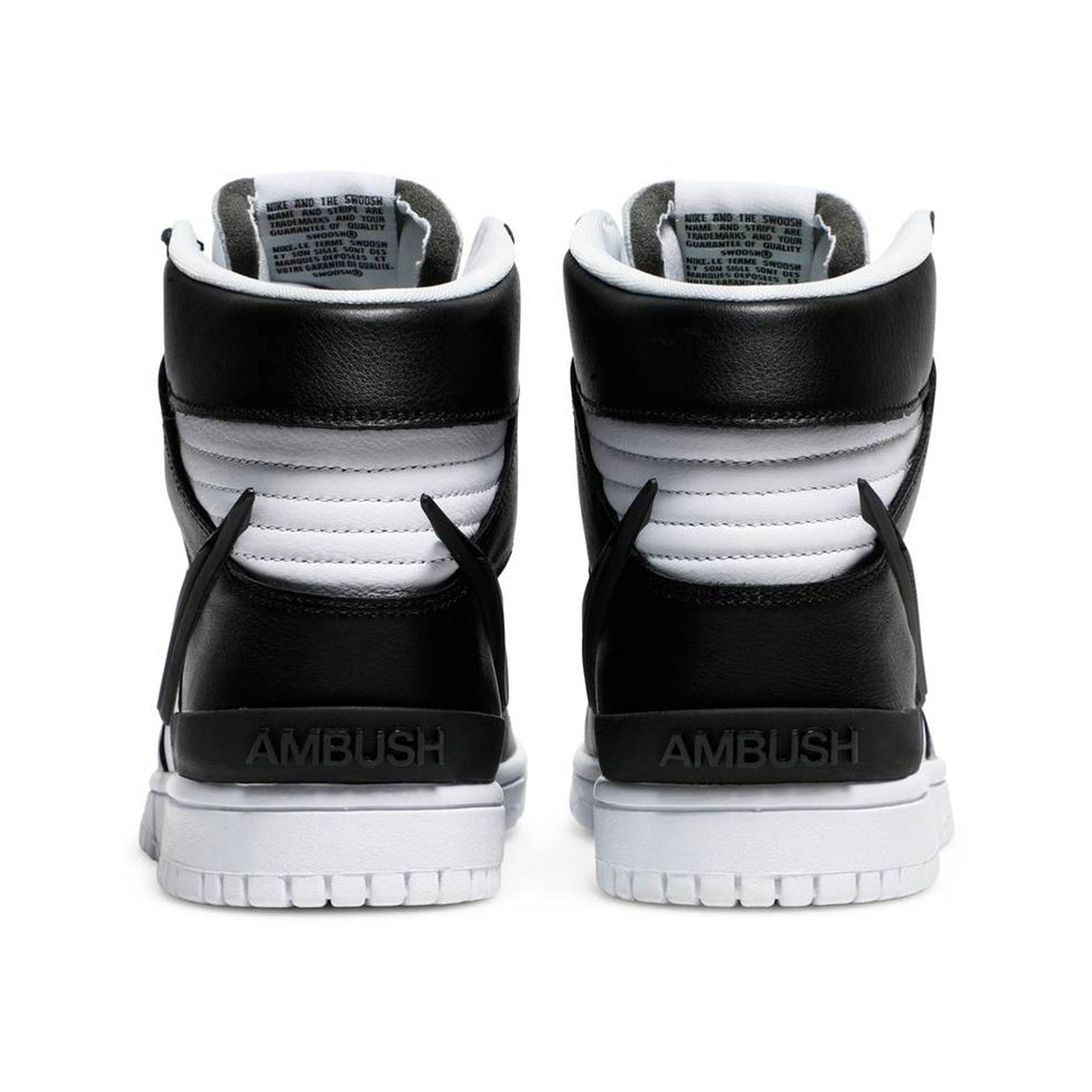 AMBUSH x Nike Dunk High 'Black'- Streetwear Fashion - helmiss.com