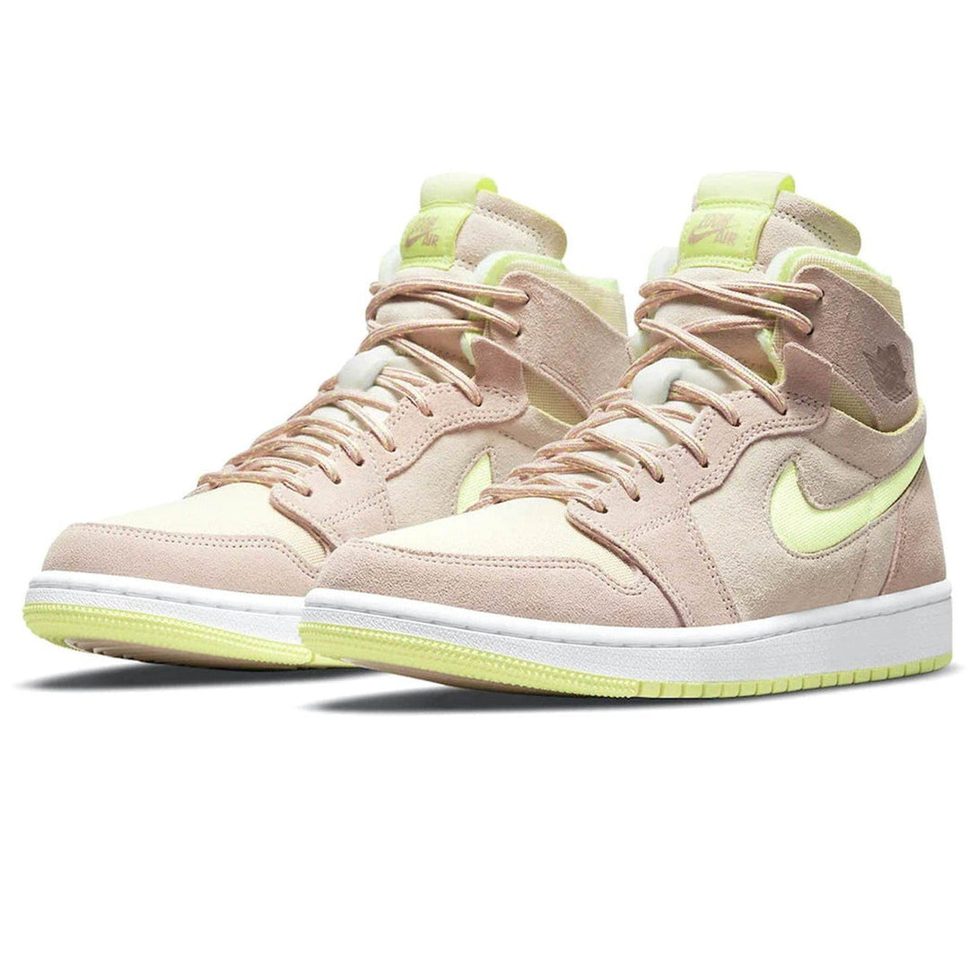 Air Jordan 1 High Wmns Zoom Comfort 'Lemon Twist'- Streetwear Fashion - helmiss.com