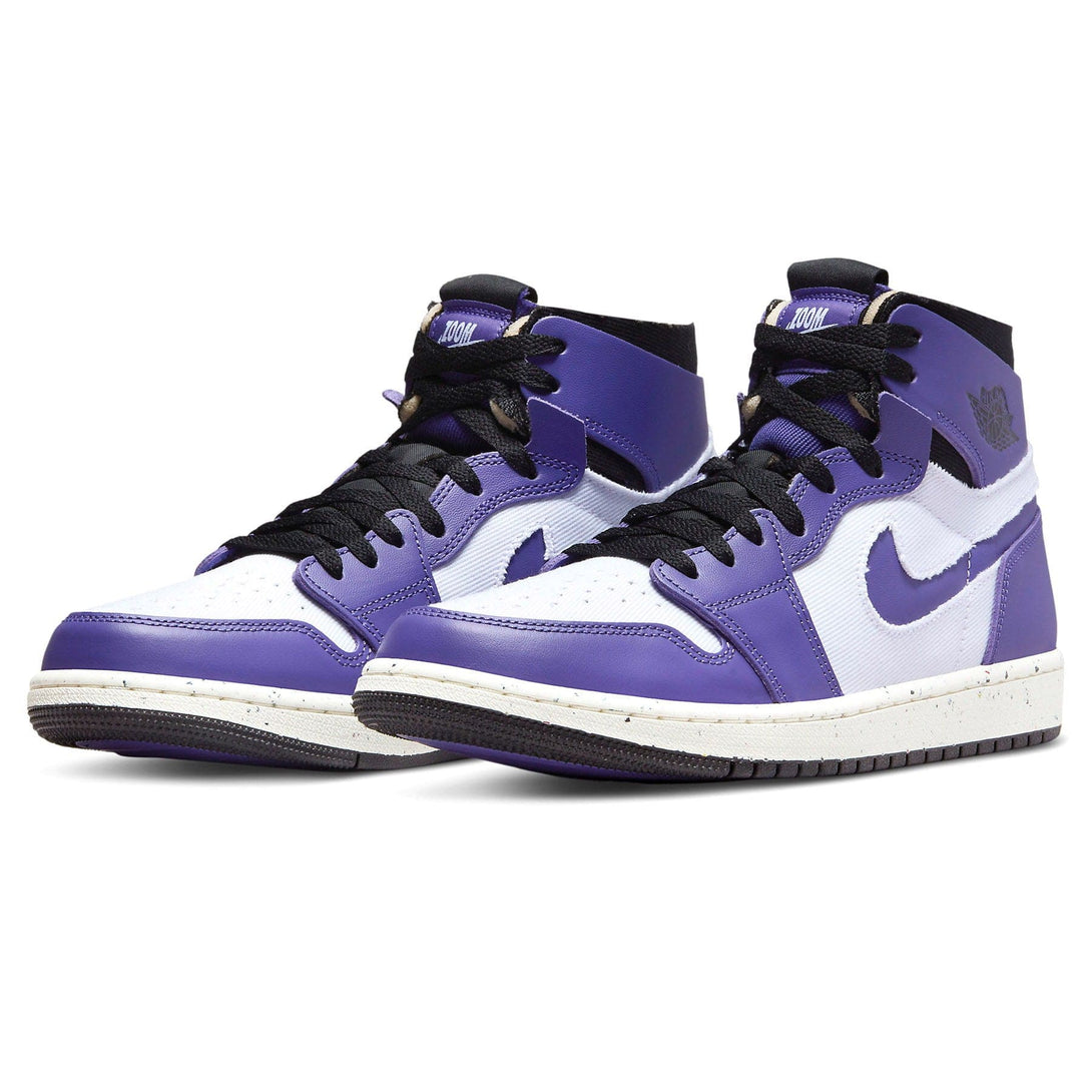 Air Jordan 1 High Zoom Comfort 'Crater Purple'- Streetwear Fashion - helmiss.com