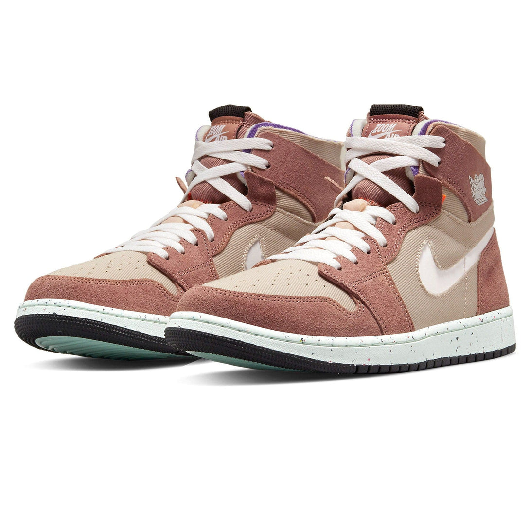 Air Jordan 1 High Zoom Comfort 'Fossil Stone'- Streetwear Fashion - helmiss.com