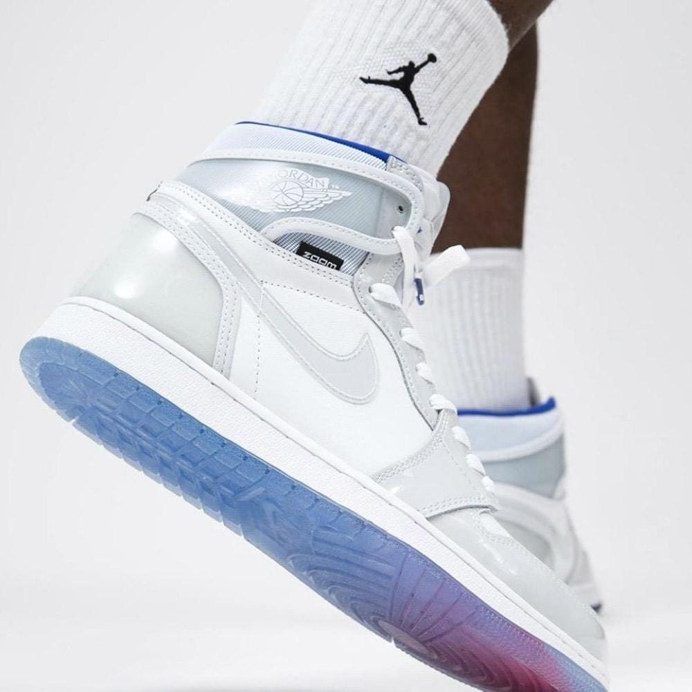 Air Jordan 1 High Zoom 'Racer Blue'- Streetwear Fashion - helmiss.com