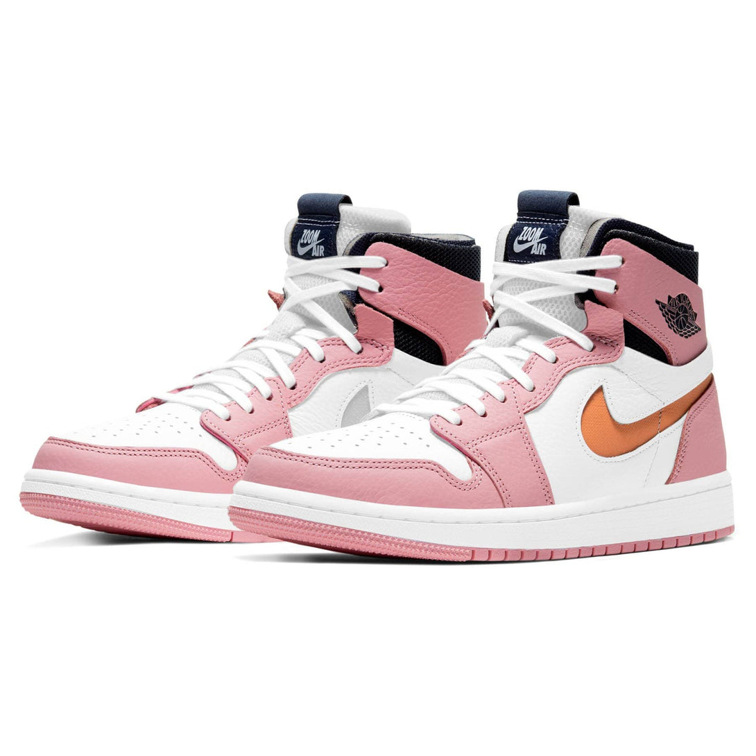 Air Jordan 1 High Zoom Wmns 'Pink Glaze'- Streetwear Fashion - helmiss.com