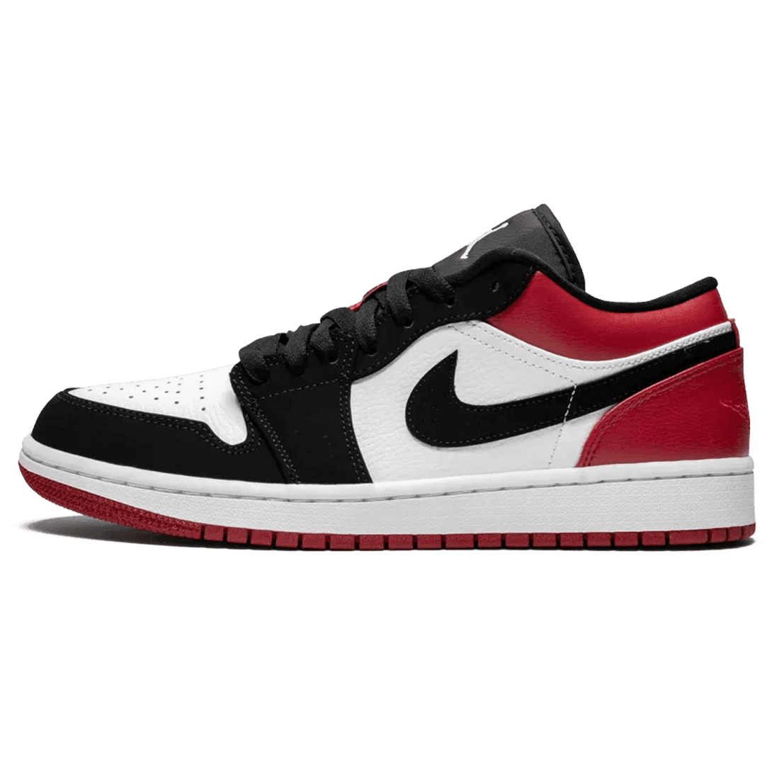 Air Jordan 1 Low 'Black Toe'- Streetwear Fashion - helmiss.com