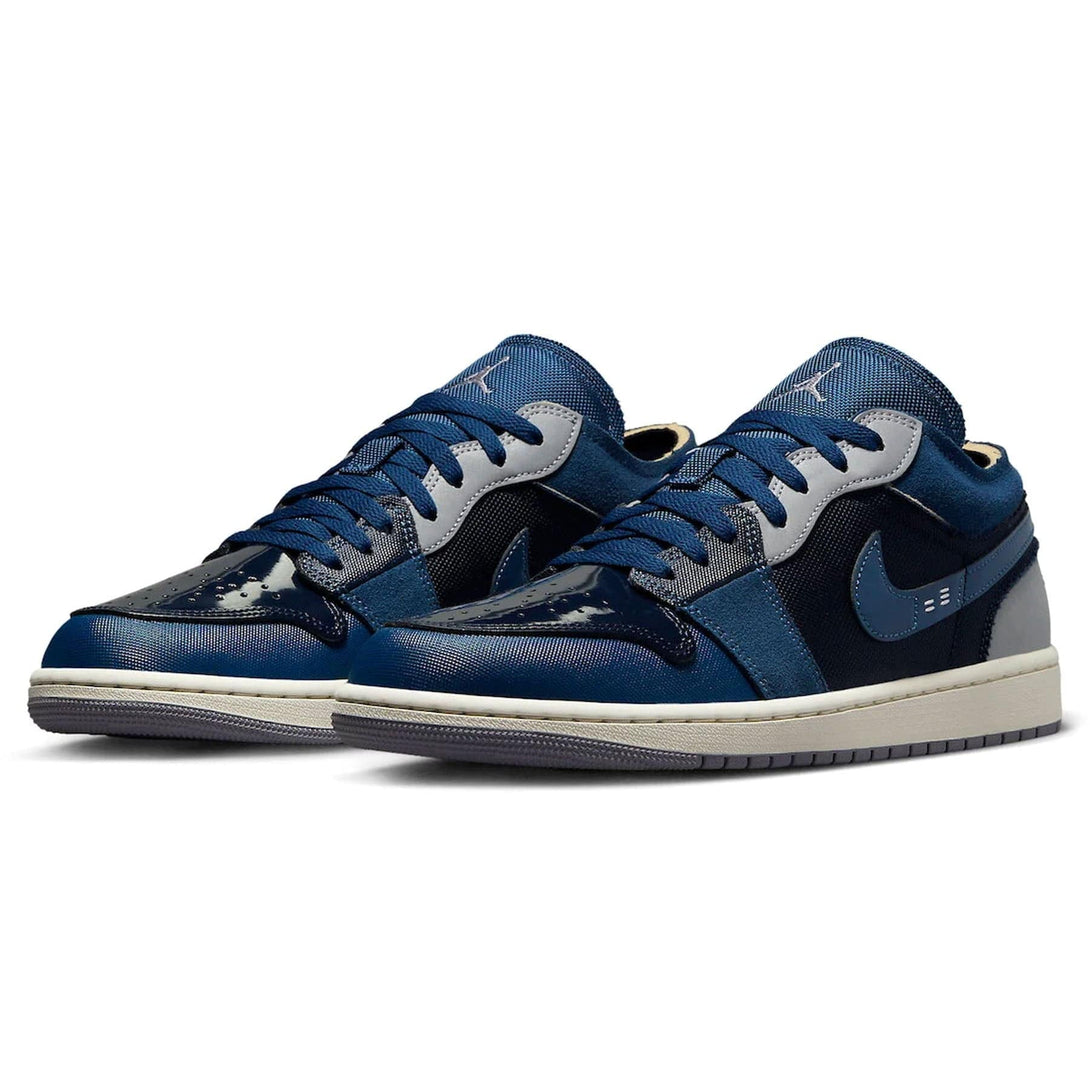 Air Jordan 1 Low Craft 'Obsidian'- Streetwear Fashion - helmiss.com