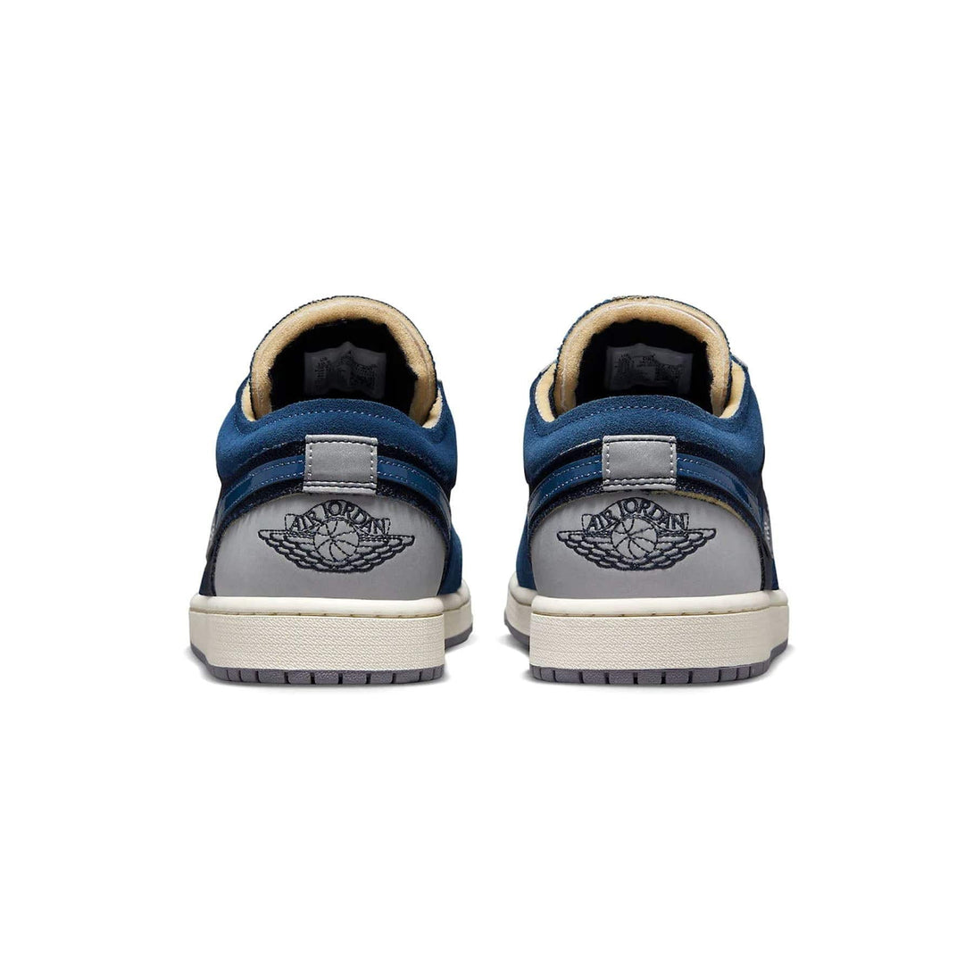 Air Jordan 1 Low Craft 'Obsidian'- Streetwear Fashion - helmiss.com