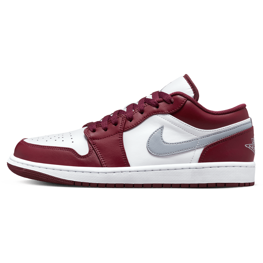 Air Jordan 1 Low GS 'Cherrywood Red'- Streetwear Fashion - helmiss.com