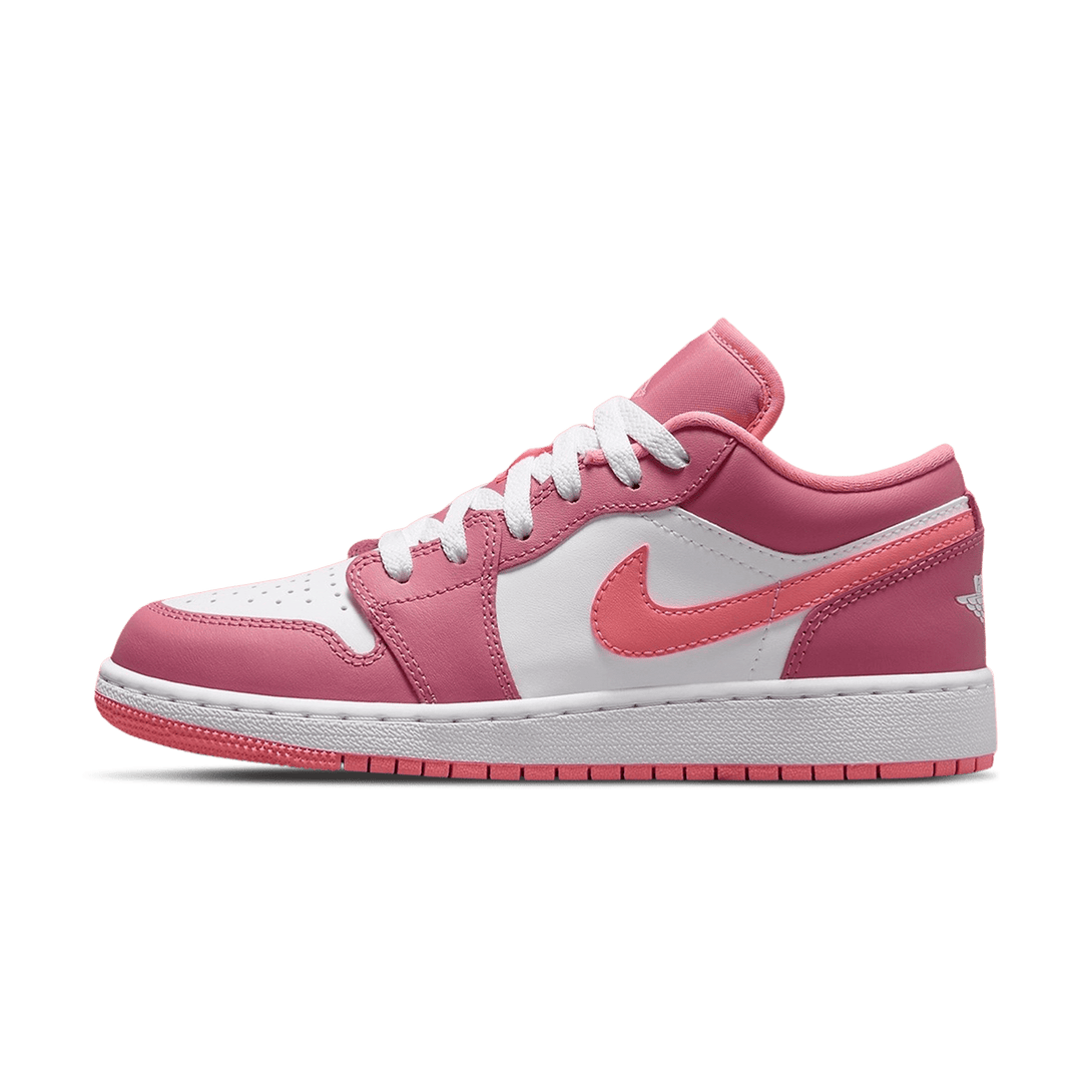 Air Jordan 1 Low GS 'Desert Berry'- Streetwear Fashion - helmiss.com