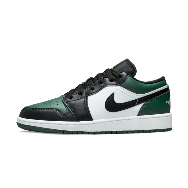 Air Jordan 1 Low GS 'Green Toe'- Streetwear Fashion - helmiss.com