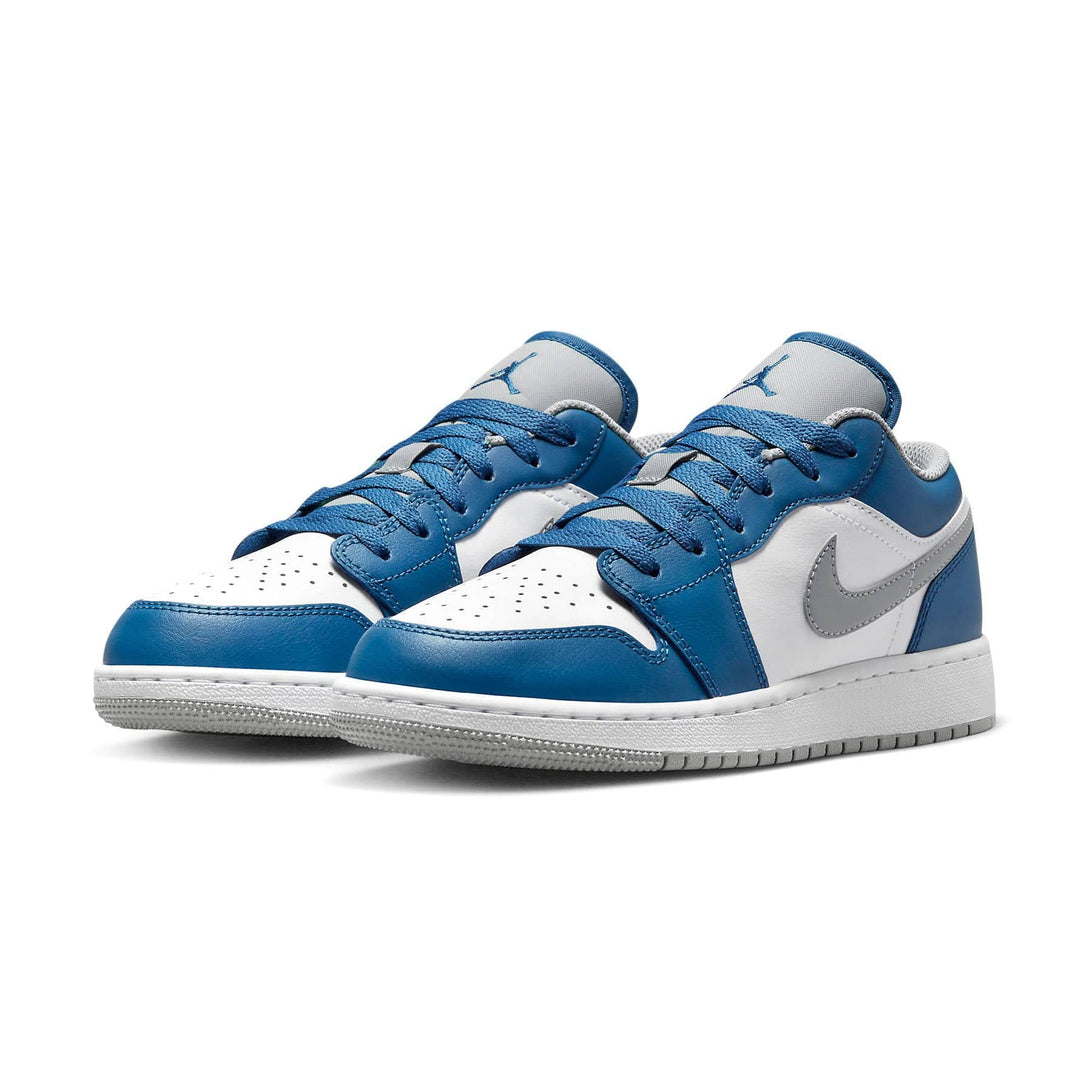 Air Jordan 1 Low GS 'Ice Blue'- Streetwear Fashion - helmiss.com