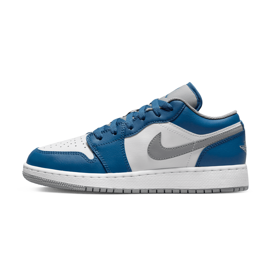 Air Jordan 1 Low GS 'Ice Blue'- Streetwear Fashion - helmiss.com