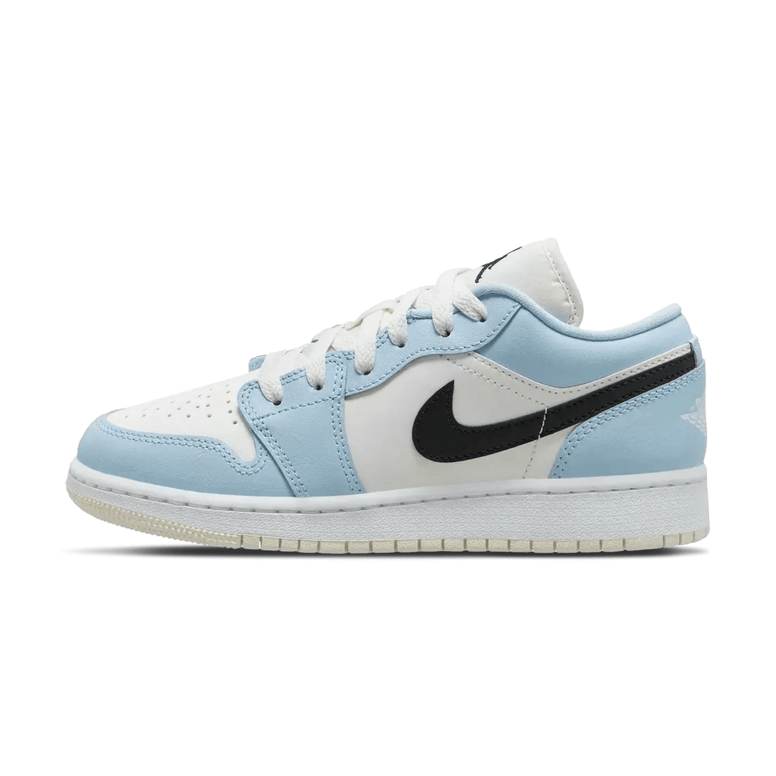 Air Jordan 1 Low GS 'Ice Blue'- Streetwear Fashion - helmiss.com