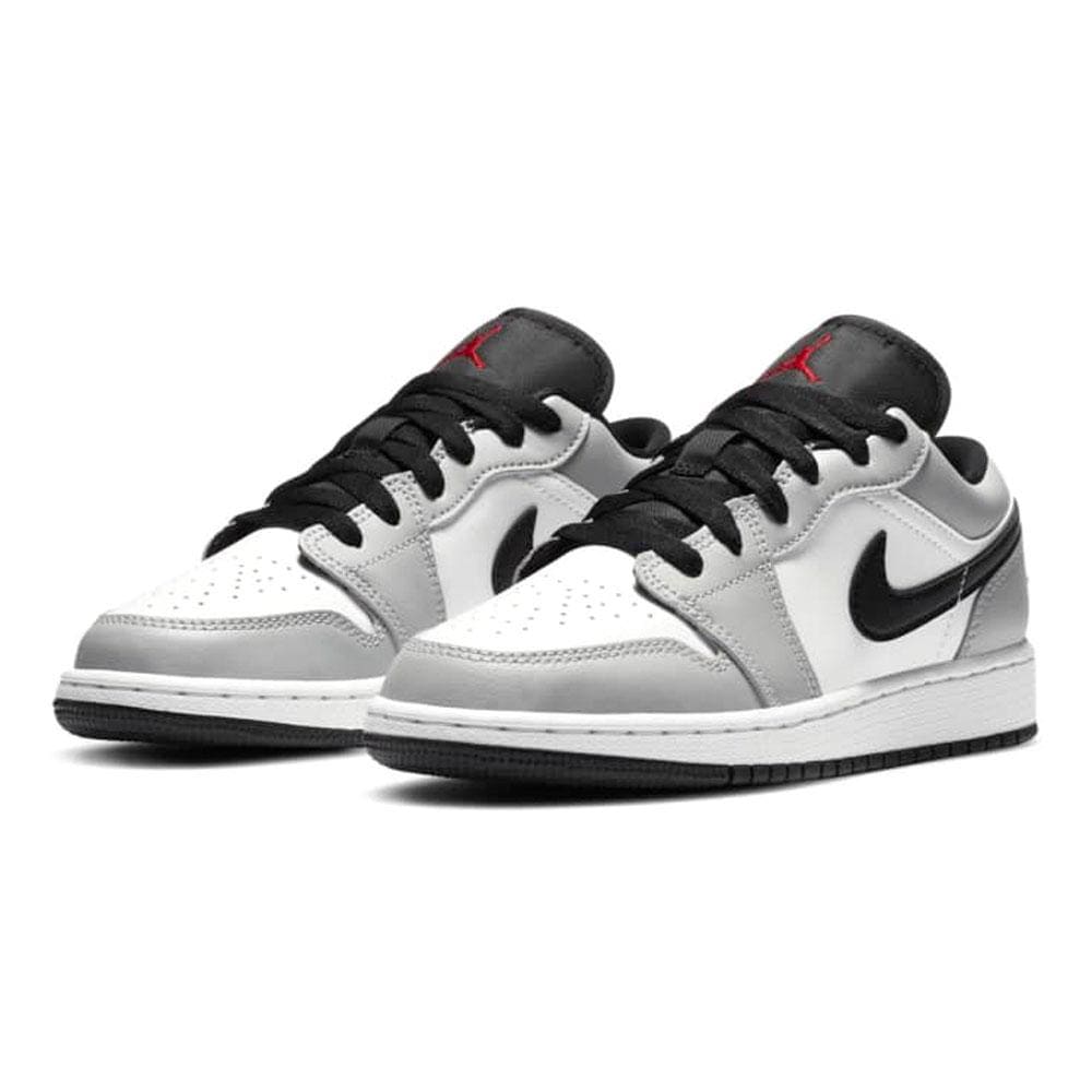 Air Jordan 1 Low GS 'Light Smoke Grey'- Streetwear Fashion - helmiss.com