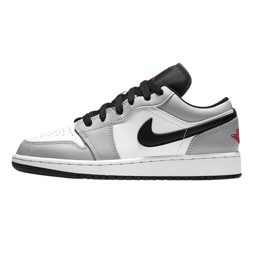 Air Jordan 1 Low GS 'Light Smoke Grey'- Streetwear Fashion - helmiss.com