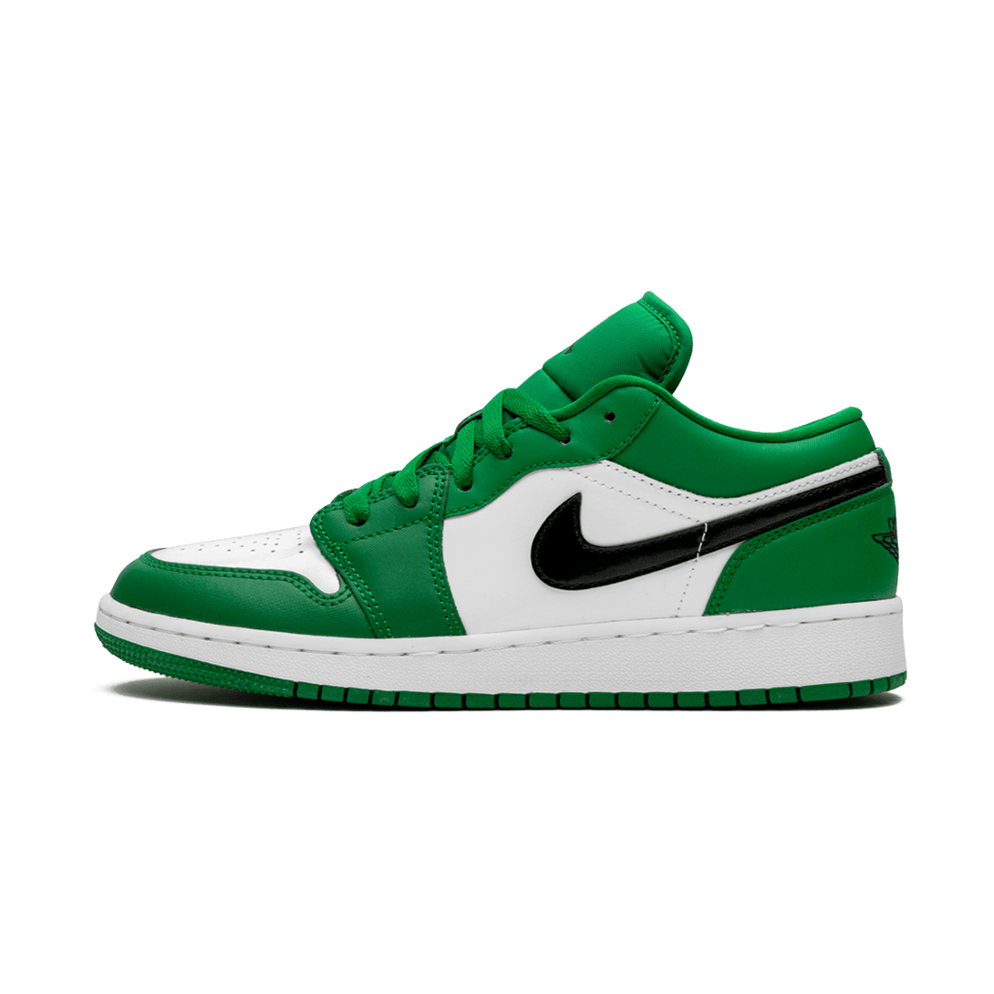 Air Jordan 1 Low GS 'Pine Green'- Streetwear Fashion - helmiss.com