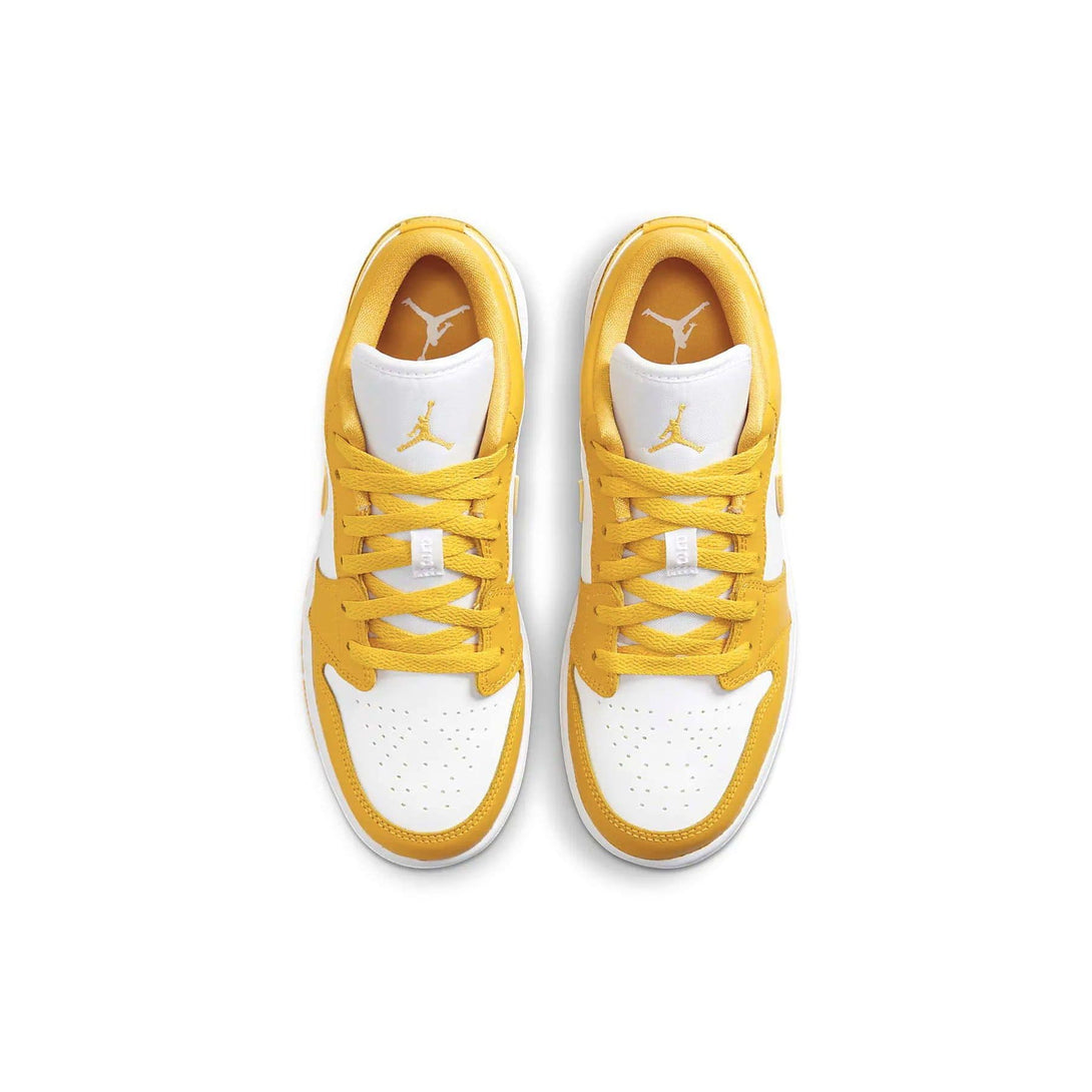 Air Jordan 1 Low GS 'Pollen'- Streetwear Fashion - helmiss.com