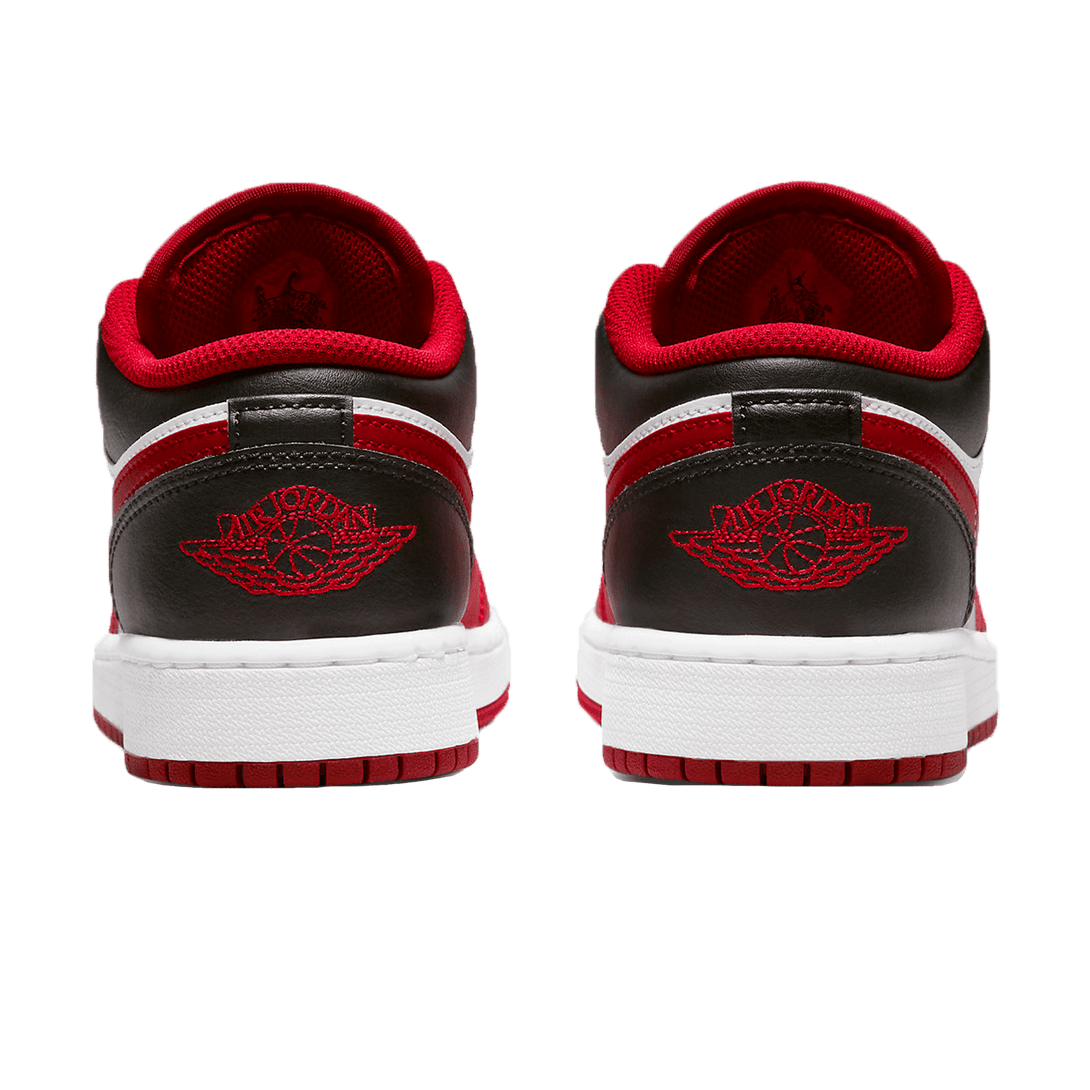 Air Jordan 1 Low GS 'Reverse Black Toe'- Streetwear Fashion - helmiss.com