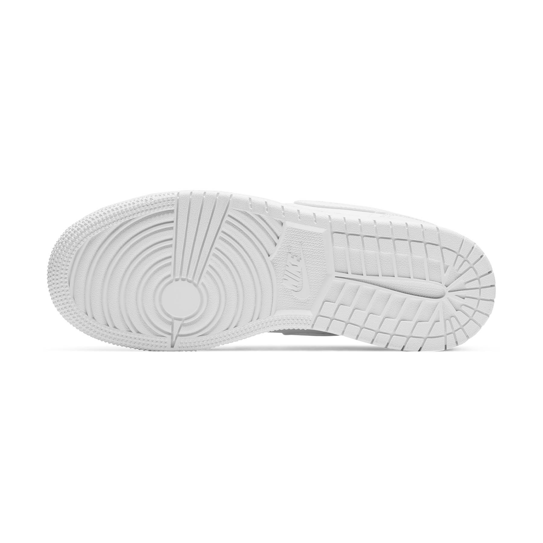 Air Jordan 1 Low GS 'Triple White'- Streetwear Fashion - helmiss.com