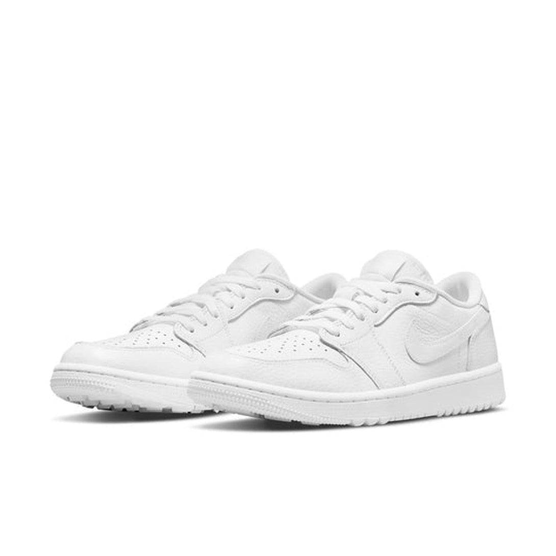 Air Jordan 1 Low Golf 'Triple White'- Streetwear Fashion - helmiss.com