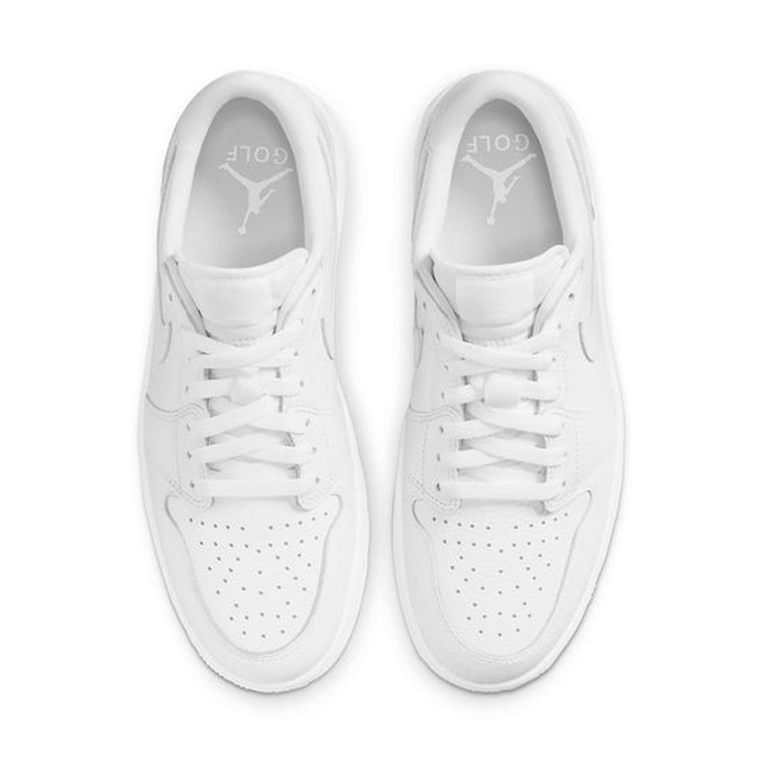 Air Jordan 1 Low Golf 'Triple White'- Streetwear Fashion - helmiss.com