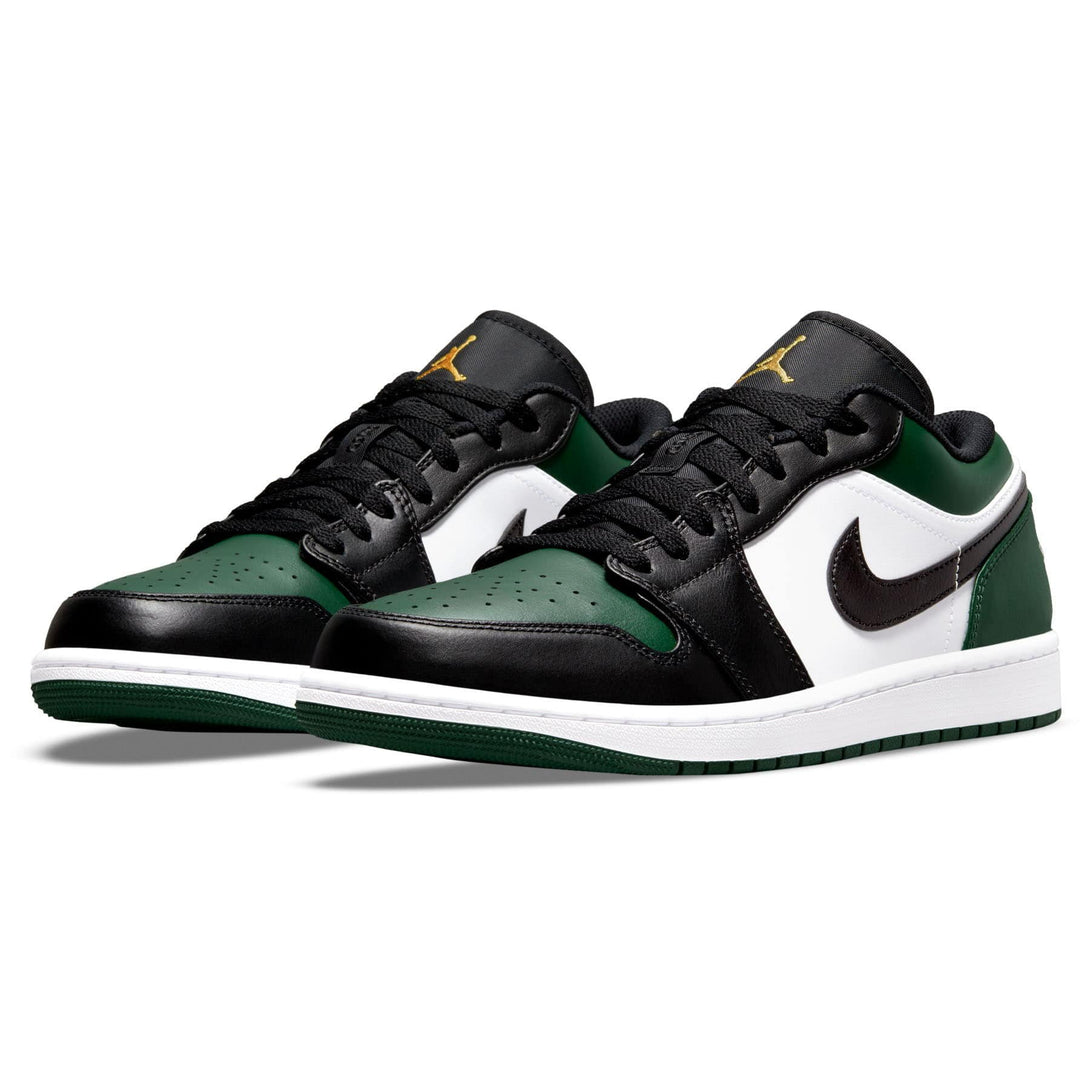 Air Jordan 1 Low 'Green Toe'- Streetwear Fashion - helmiss.com