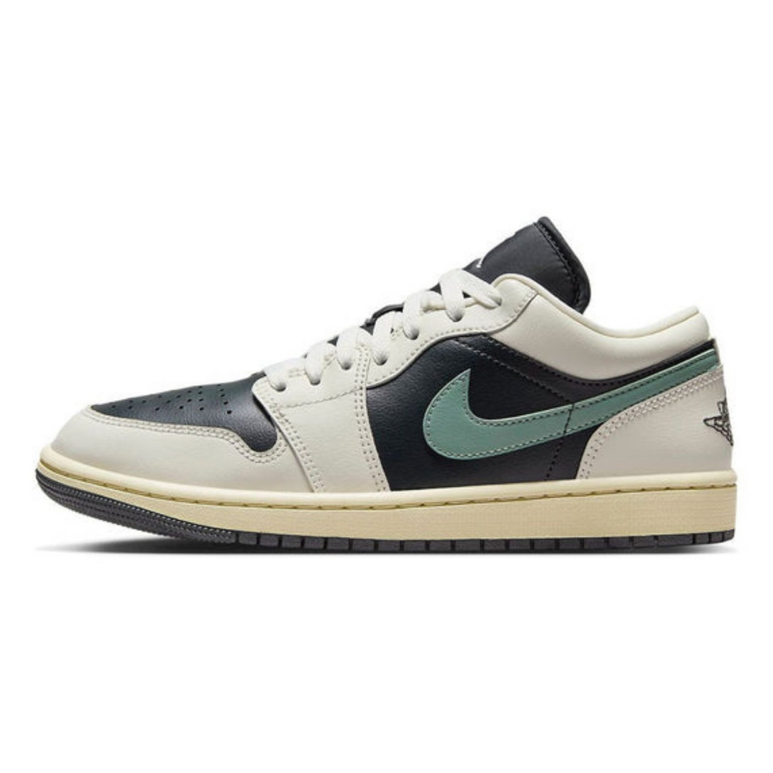 Air Jordan 1 Low 'Jade Smoke'- Streetwear Fashion - helmiss.com