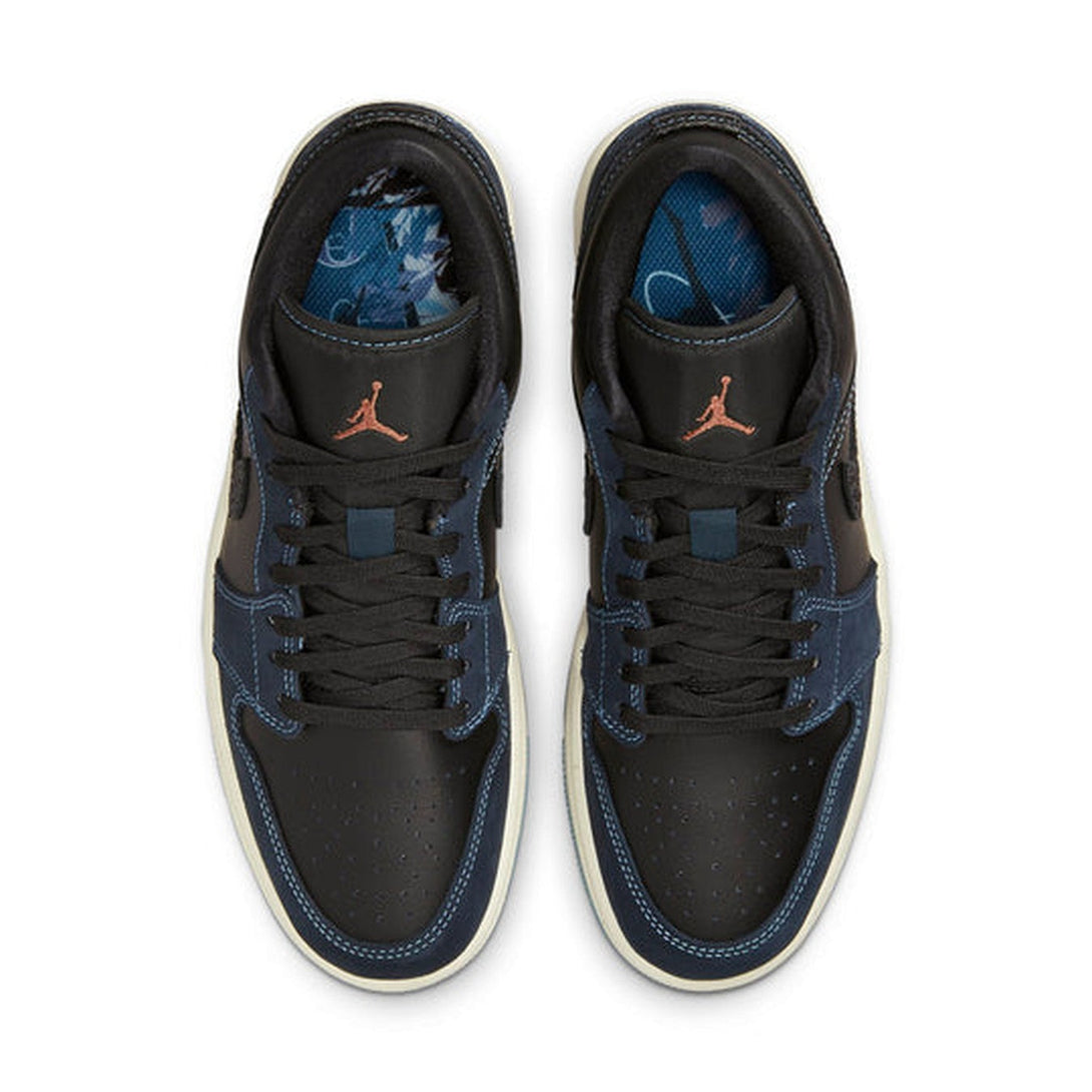 Air Jordan 1 Low 'Midnight Navy' Wmns- Streetwear Fashion - helmiss.com