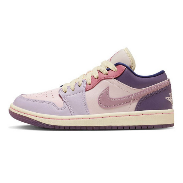 Air Jordan 1 Low 'Pastel Plum'- Streetwear Fashion - helmiss.com