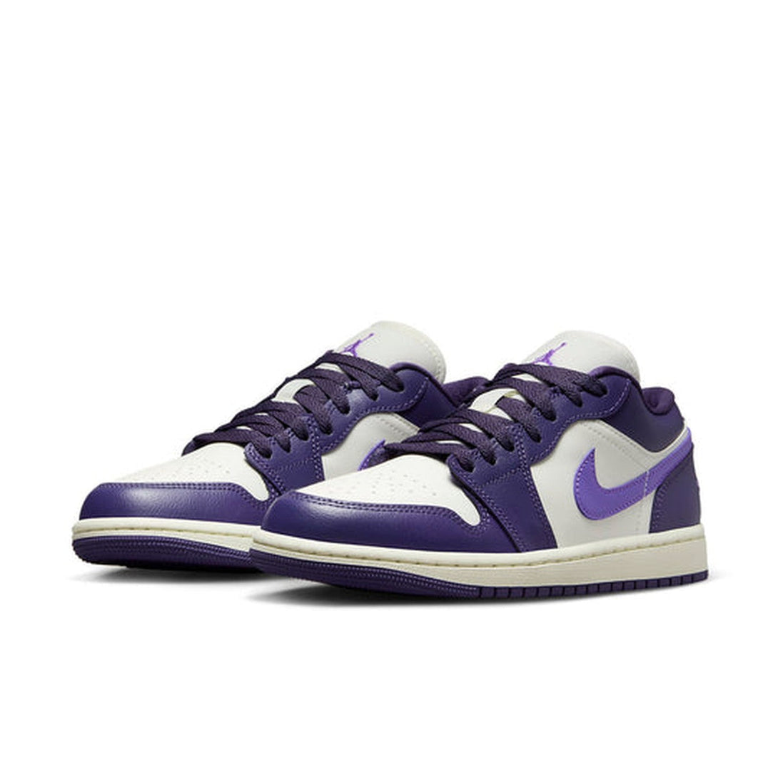 Air Jordan 1 Low 'Purple Sail' Wmns- Streetwear Fashion - helmiss.com