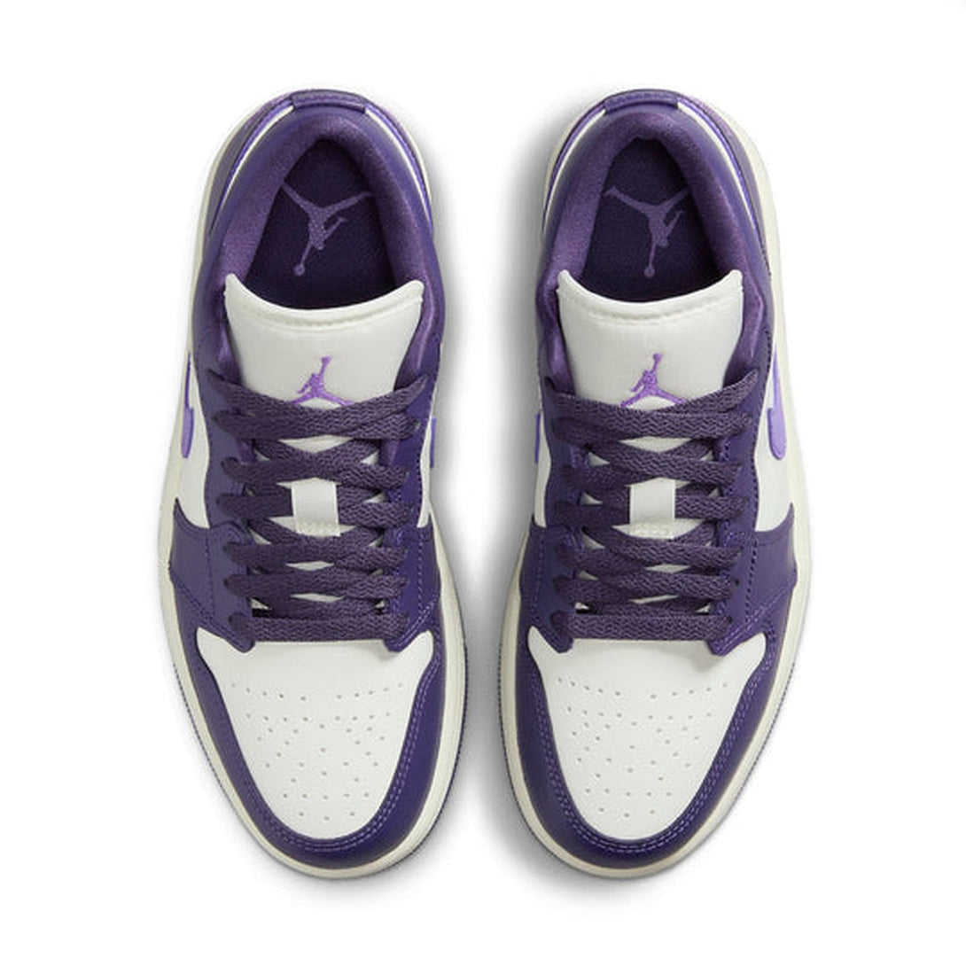 Air Jordan 1 Low 'Purple Sail' Wmns- Streetwear Fashion - helmiss.com