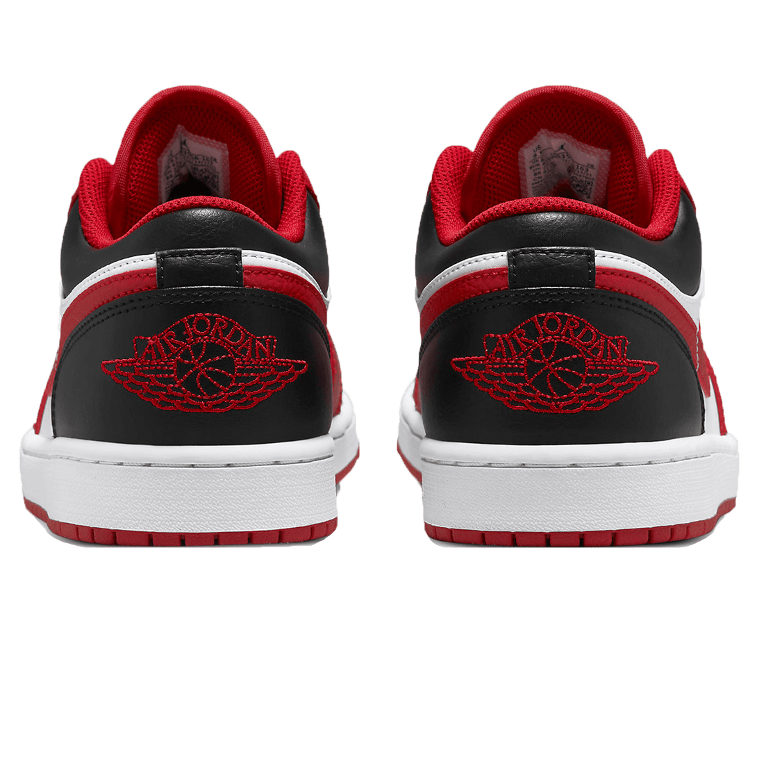 Air Jordan 1 Low 'Reverse Black Toe'- Streetwear Fashion - helmiss.com