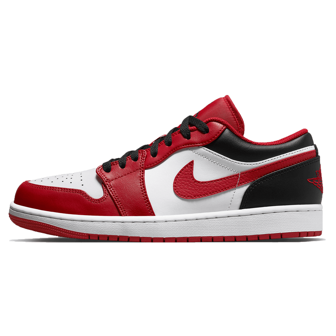 Air Jordan 1 Low 'Reverse Black Toe'- Streetwear Fashion - helmiss.com