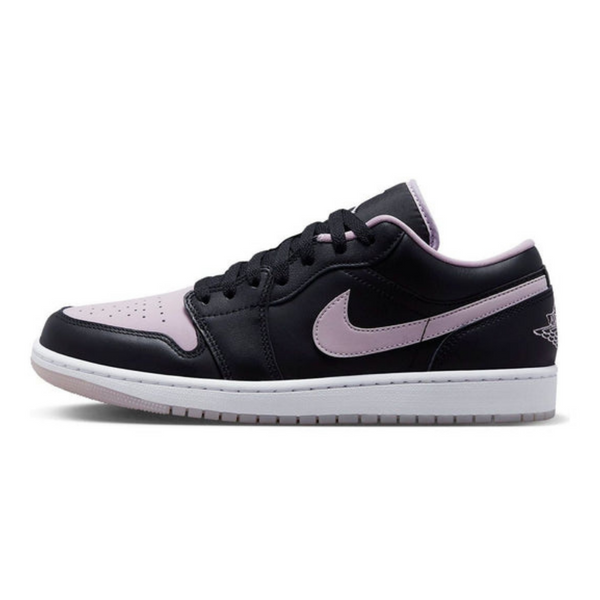 Air Jordan 1 Low SE 'Black Iced Lilac'- Streetwear Fashion - helmiss.com