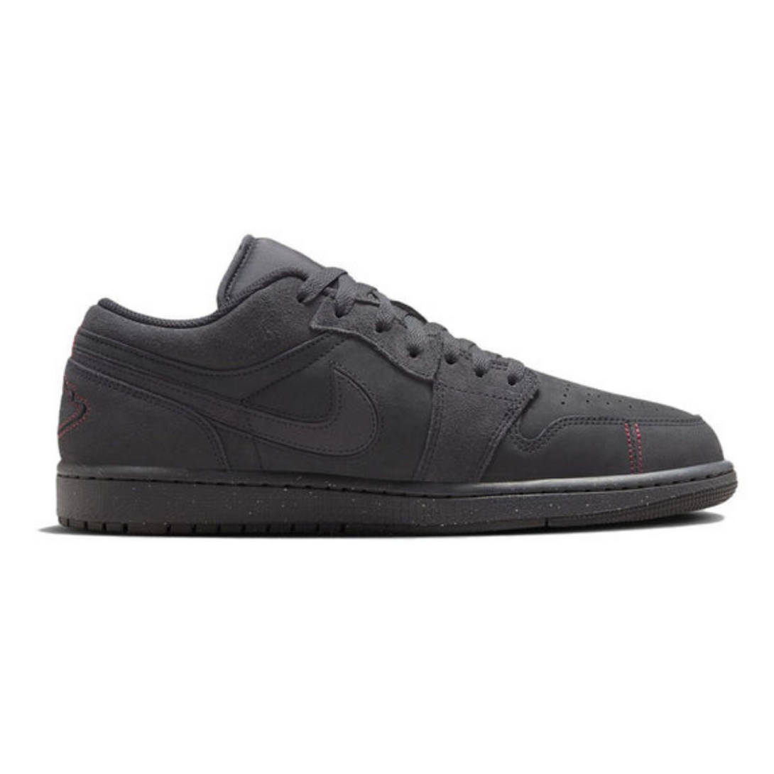 Air Jordan 1 Low SE Craft 'Dark Smoke Red'- Streetwear Fashion - helmiss.com