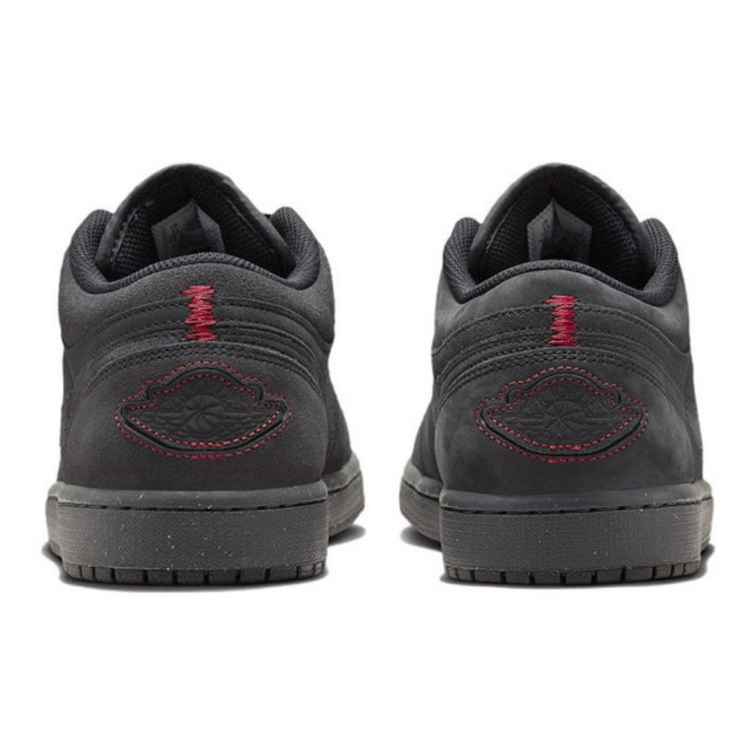 Air Jordan 1 Low SE Craft 'Dark Smoke Red'- Streetwear Fashion - helmiss.com