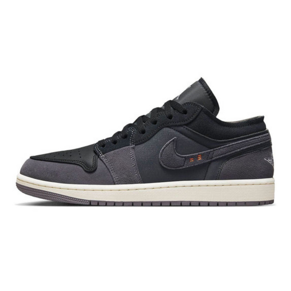 Air Jordan 1 Low SE Craft 'Inside Out - Black'- Streetwear Fashion - helmiss.com