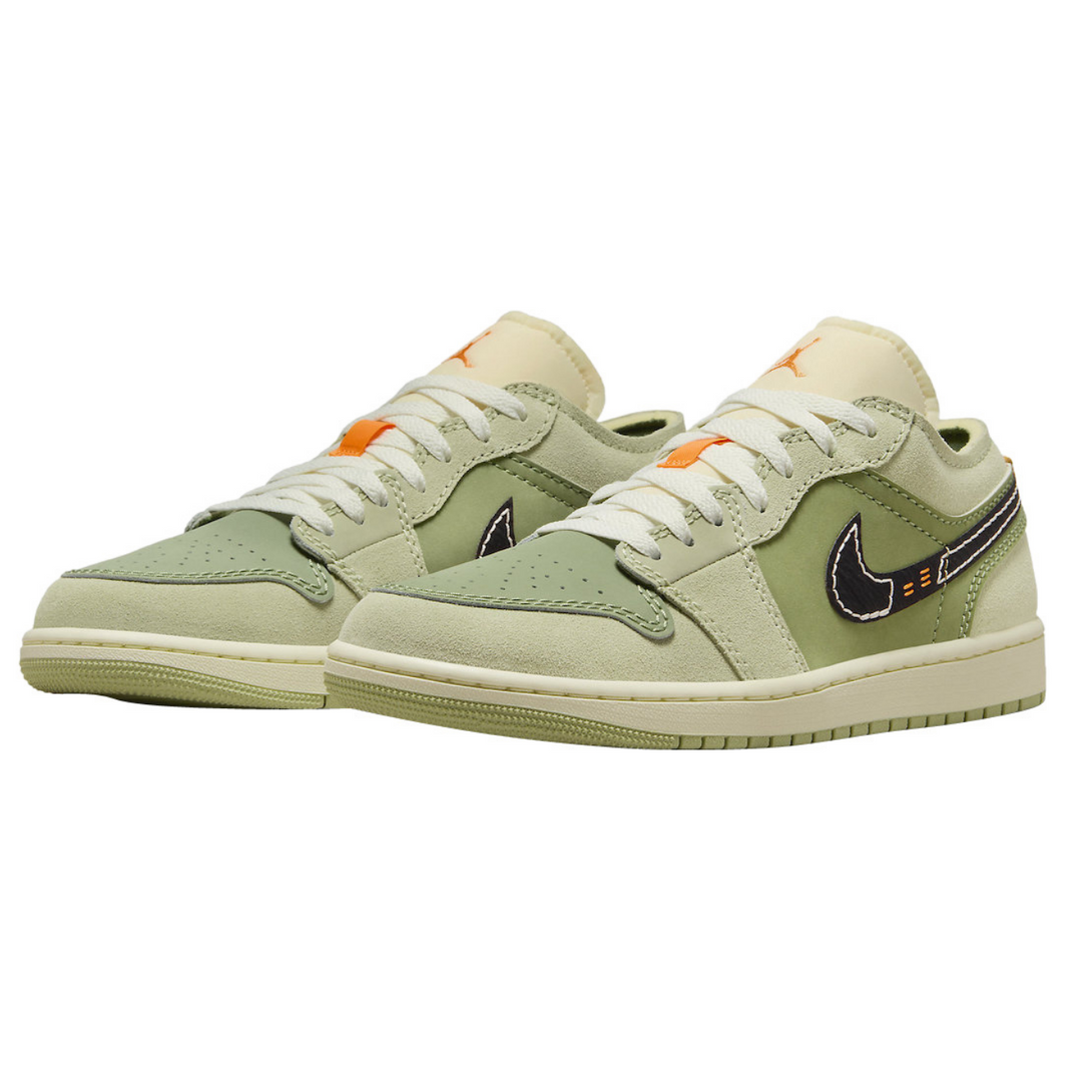 Air Jordan 1 Low SE Craft "Sky J Light Olive"- Streetwear Fashion - helmiss.com