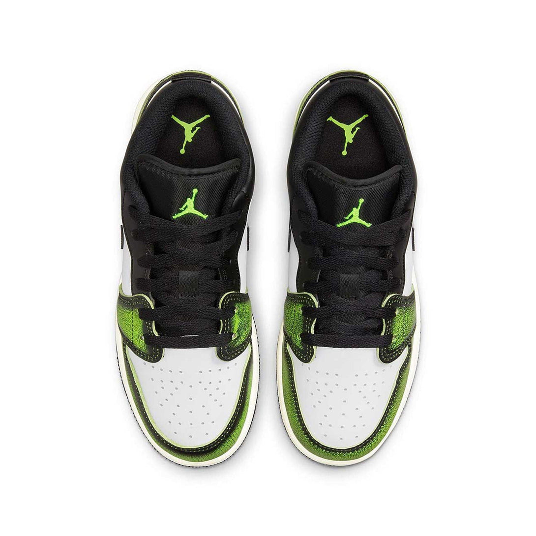 Air Jordan 1 Low SE GS Electric Green- Streetwear Fashion - helmiss.com