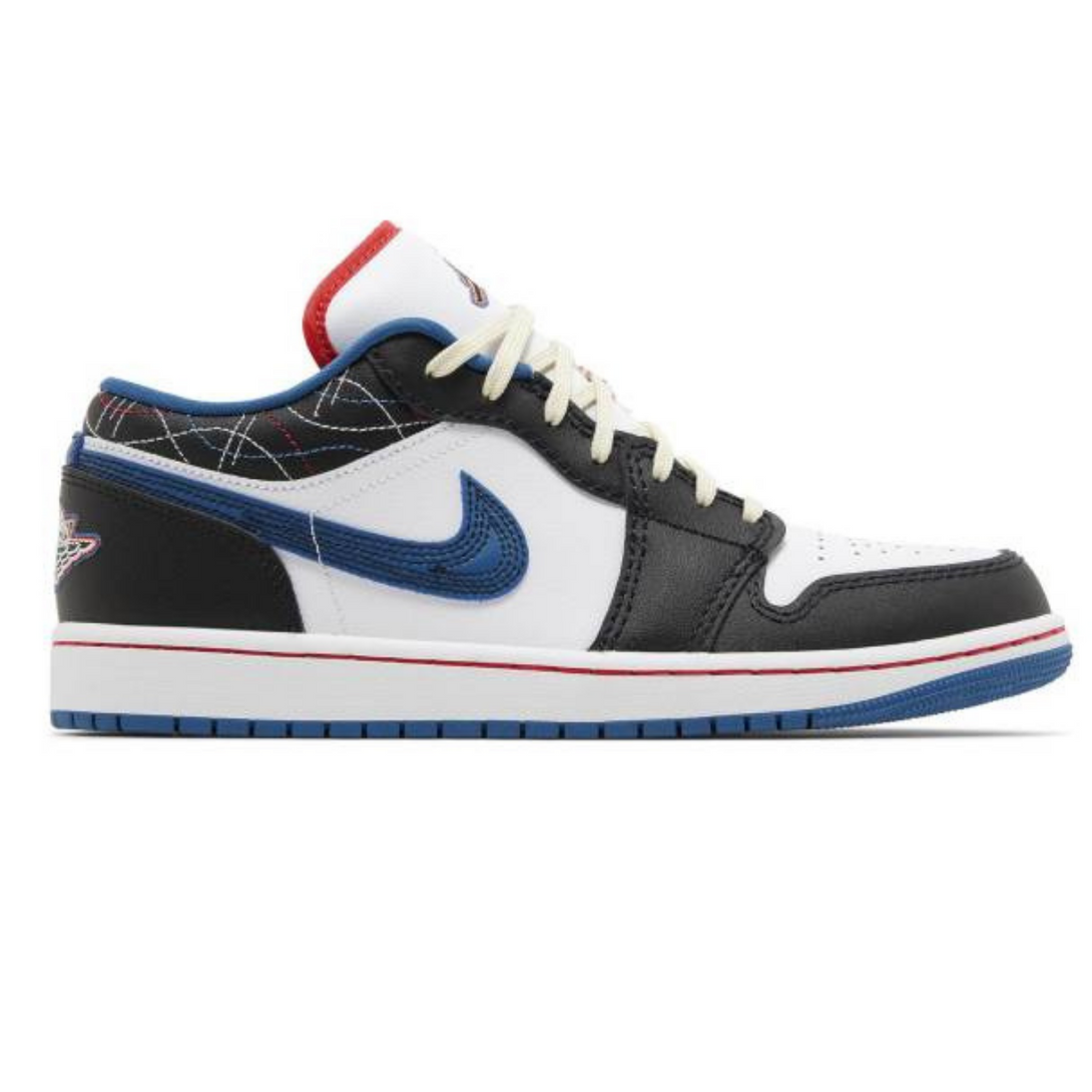 Air Jordan 1 Low SE Industrial Blue- Streetwear Fashion - helmiss.com