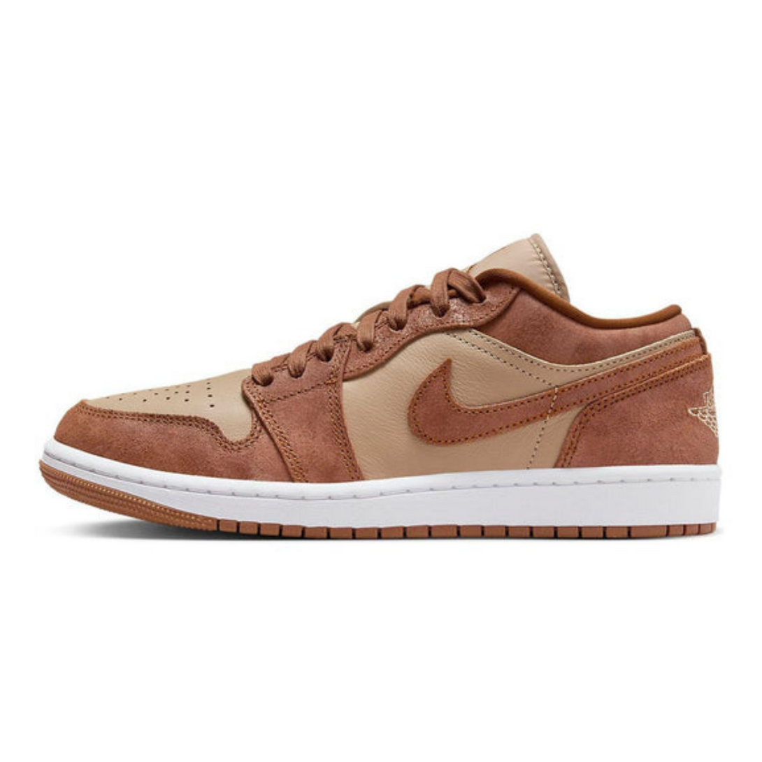 Air Jordan 1 Low SE 'Legend Medium Brown'- Streetwear Fashion - helmiss.com