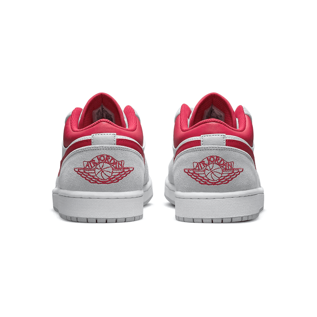 Air Jordan 1 Low SE 'Light Smoke Grey Gym Red'- Streetwear Fashion - helmiss.com