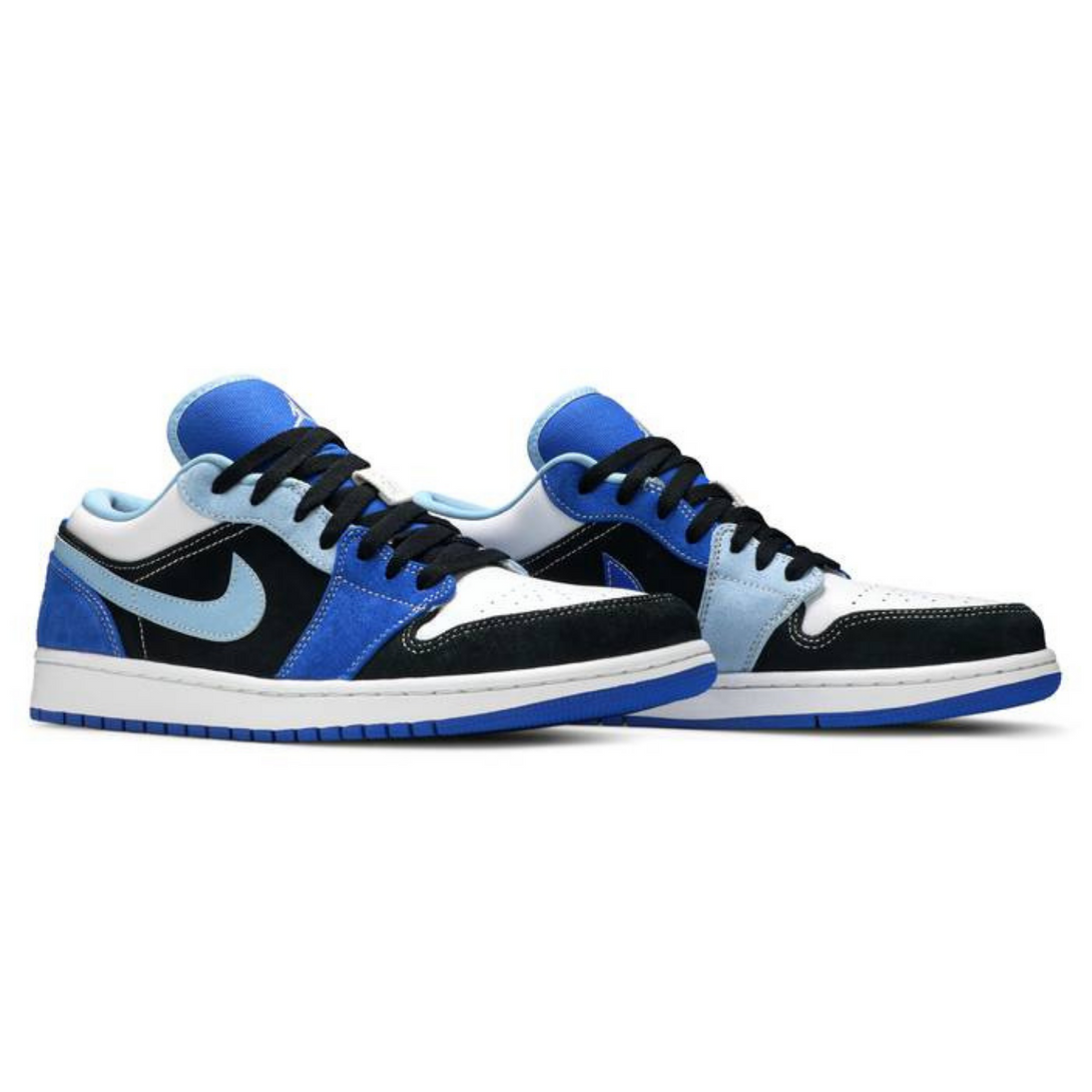 Air Jordan 1 Low SE 'Racer Blue'- Streetwear Fashion - helmiss.com