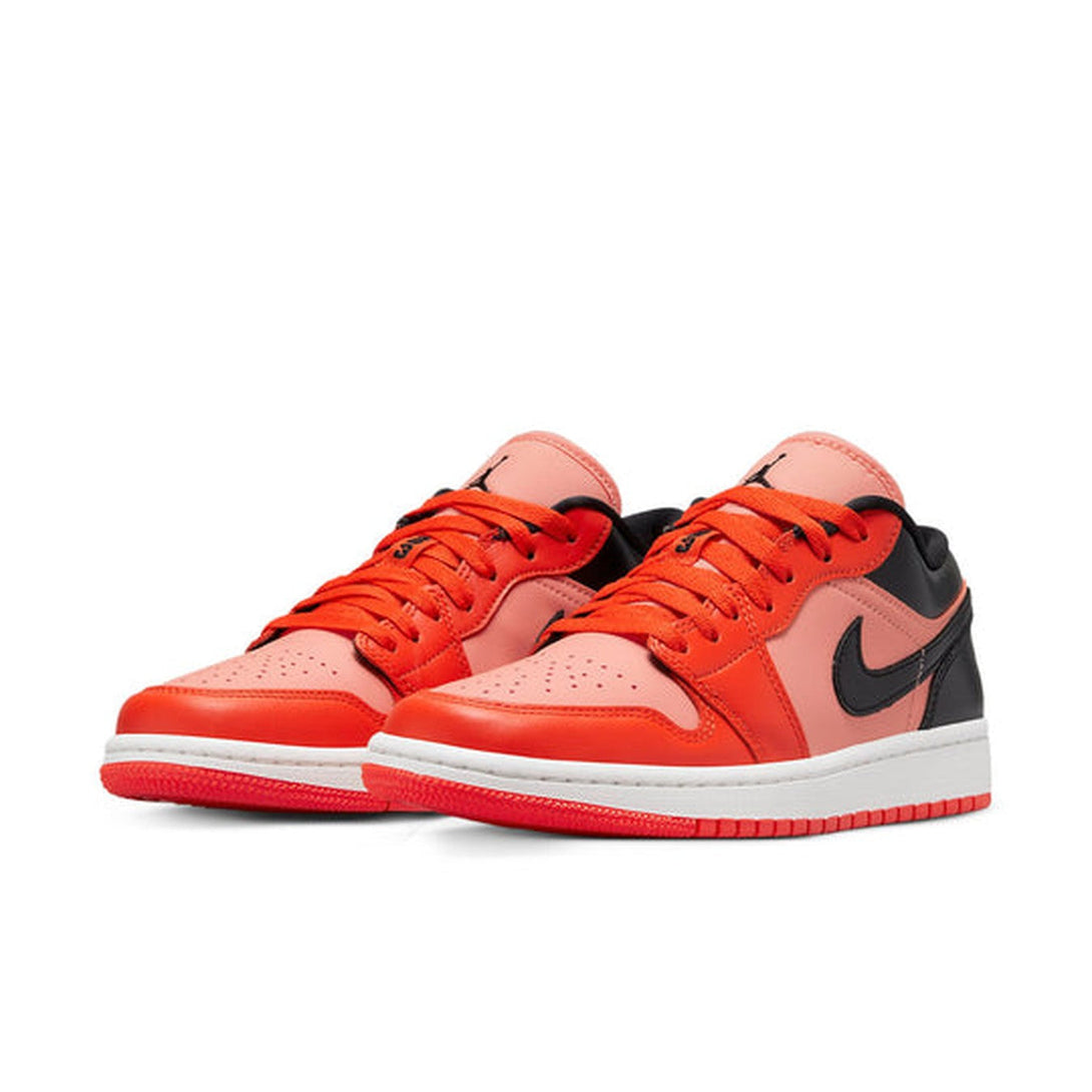 Air Jordan 1 Low SE 'Rush Orange Black- Streetwear Fashion - helmiss.com