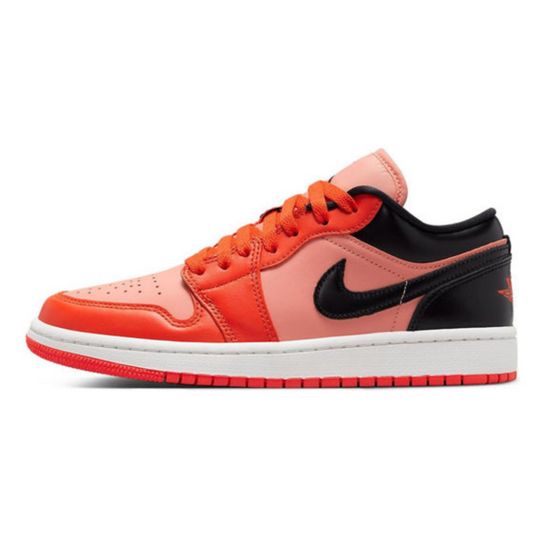 Air Jordan 1 Low SE 'Rush Orange Black- Streetwear Fashion - helmiss.com