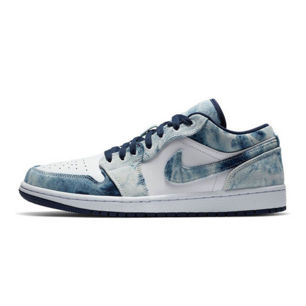 Air Jordan 1 Low SE 'Washed Denim'- Streetwear Fashion - helmiss.com