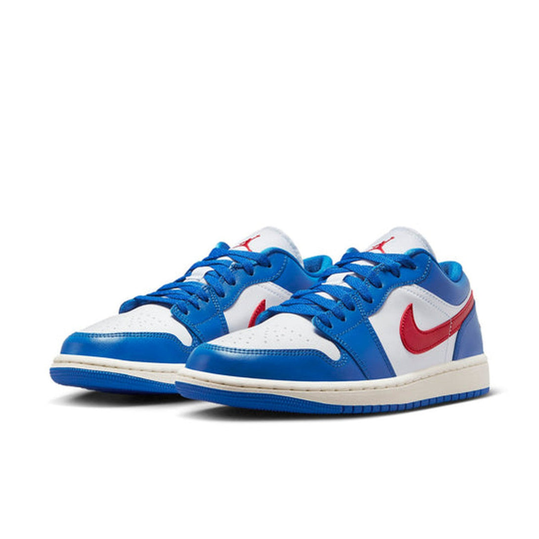 Air Jordan 1 Low 'Sport Blue Gym Red' Wmns- Streetwear Fashion - helmiss.com