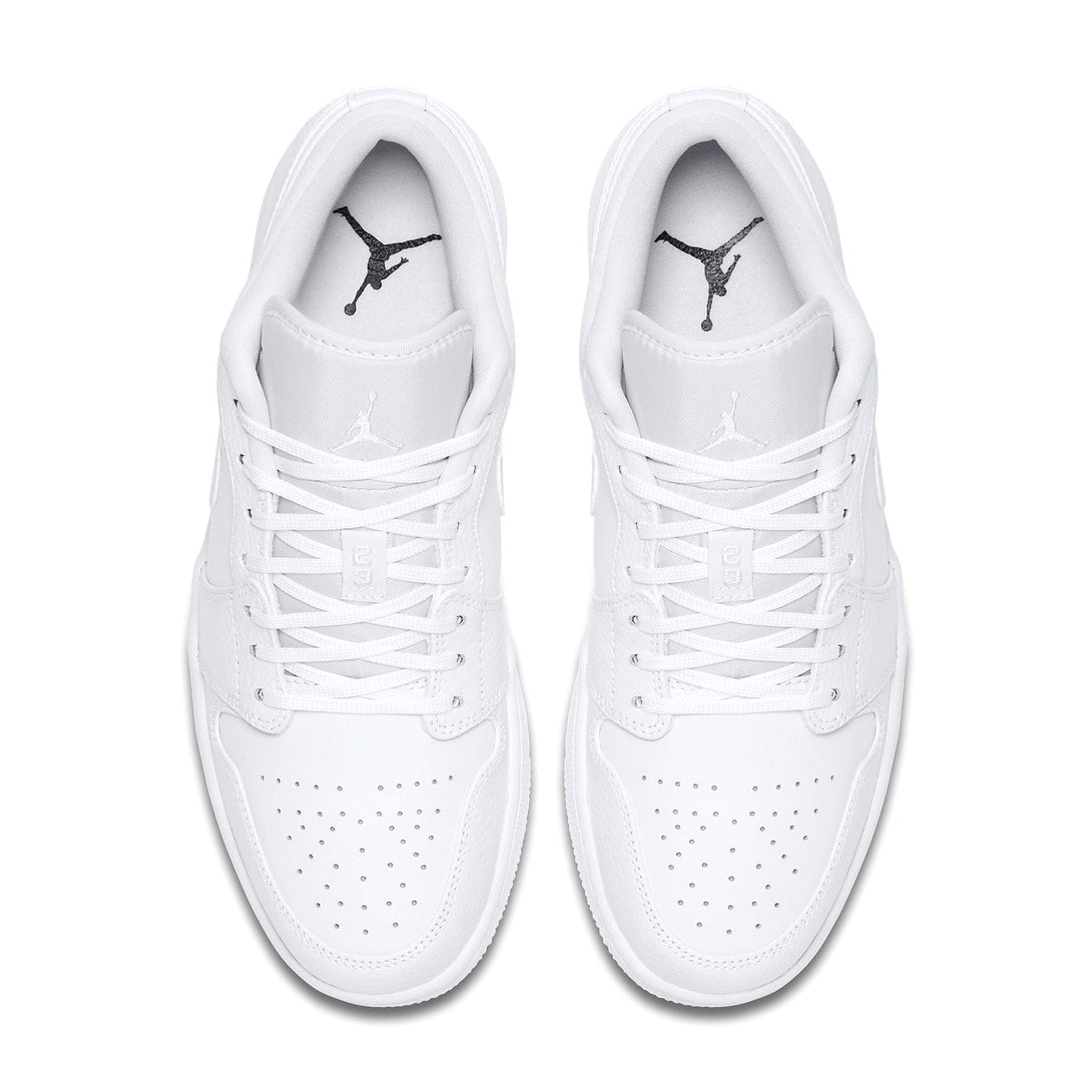 Air Jordan 1 Low 'Triple White'- Streetwear Fashion - helmiss.com