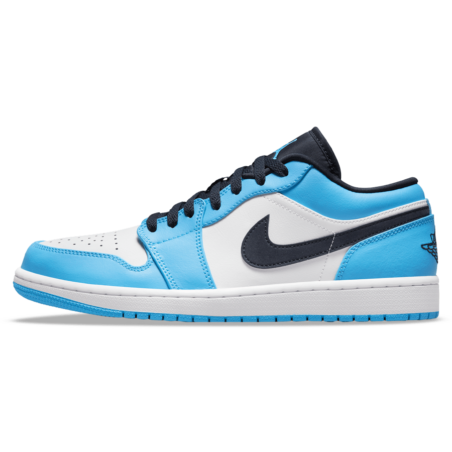 Air Jordan 1 Low 'UNC'- Streetwear Fashion - helmiss.com