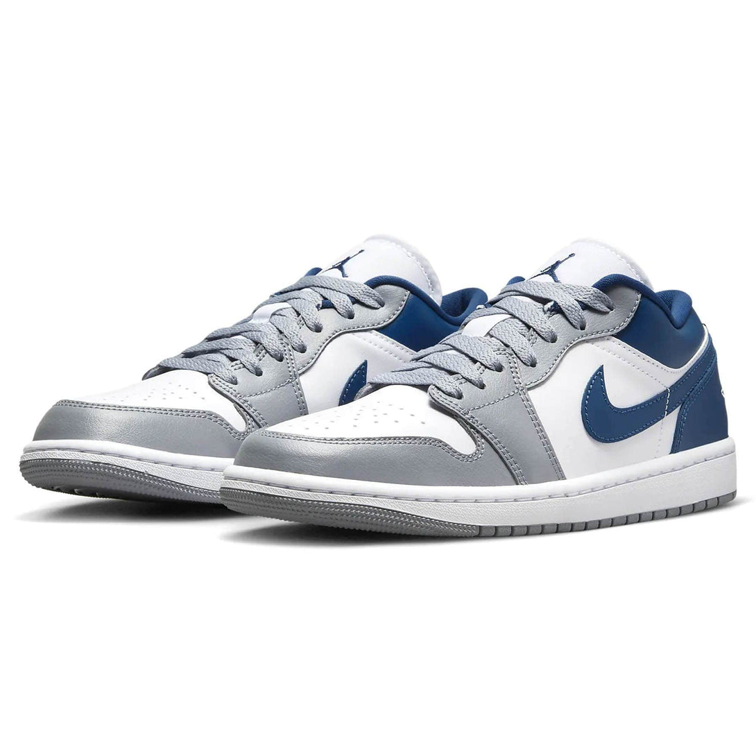 Air Jordan 1 Low Wmns 'French Blue'- Streetwear Fashion - helmiss.com