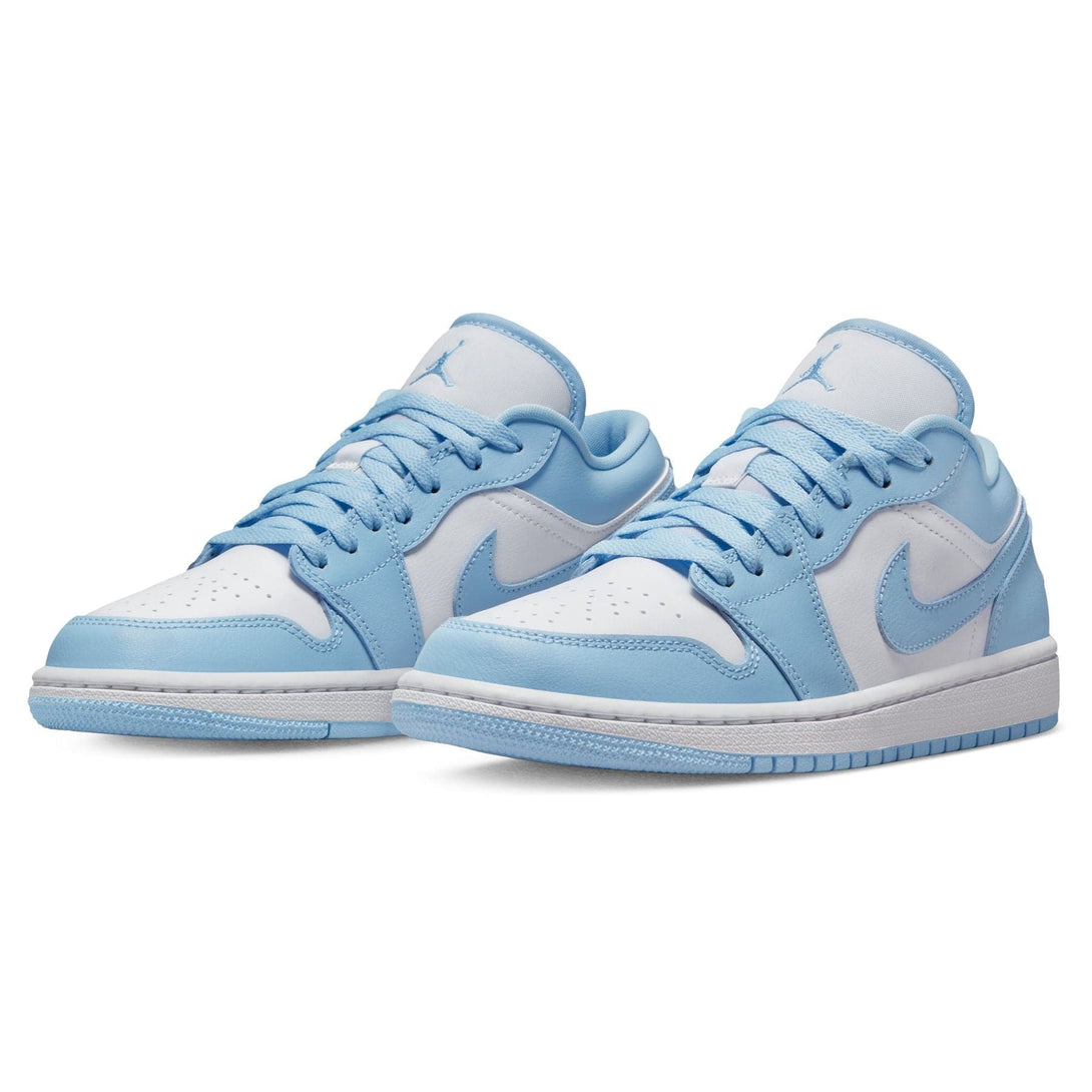 Air Jordan 1 Low Wmns 'Ice Blue'- Streetwear Fashion - helmiss.com