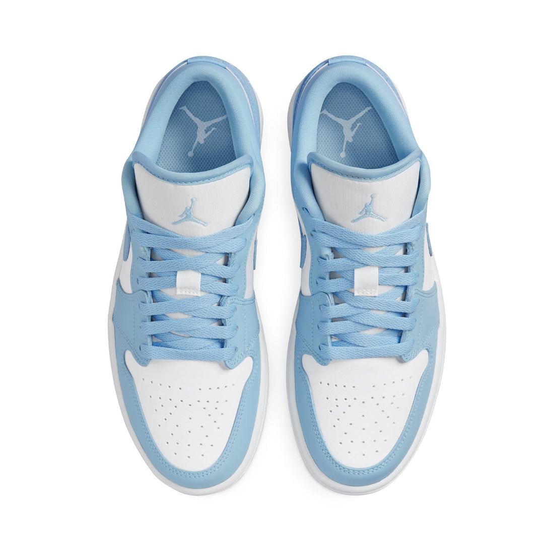 Air Jordan 1 Low Wmns 'Ice Blue'- Streetwear Fashion - helmiss.com